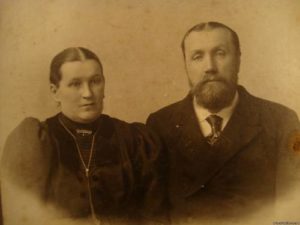 Филипп Яковлевич Пантелеев с супругой Анастасией Васильевной